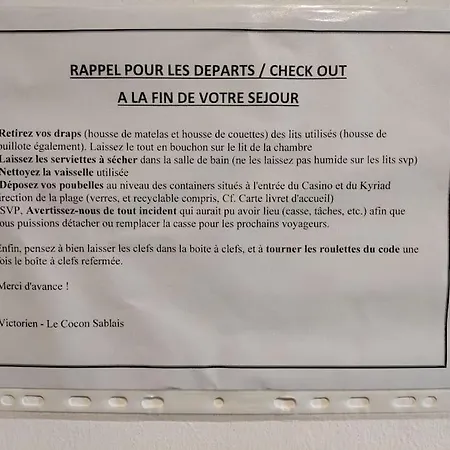 Appartement Bel T2 3 étoiles La à 2 Min ! Les Sables-dʼOlonne